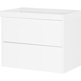 Germania Bela stenska omarica za pod umivalnik v mat dekorju 81x65 cm Bodera – Cene