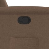  Naslonjač na podizanje od tkanine smeđi | shoptok.hr
