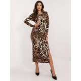 LAKERTA Dress-LK-SK-509792-3.37-black-beige Cijene