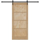  Klizna vrata ORKDAL Prirodna i crna 86 x 198,5 cm | Eponuda.com