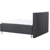 Venture Home bračni krevet Mesa 200 × 66 × 180 cm, tamnosiva | shoptok.hr