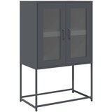 Maison Chic Komoda - Predalnik Anthracite 68x39x107 cm Jeklo, (21715755) Cene