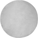  Faux Rabbit Fur Rug Olite Siva Ø 100 cm Poliester | shoptok.hr