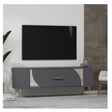 Hanah home tv polica Retrop2 anthracite silver | ePonuda.com