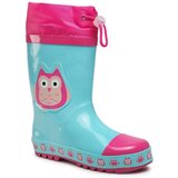 Playshoes Gumene čizme 'Eule' plava / svijetloroza / tamno roza | shoptok.hr