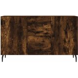  Komoda boja dimljenog hrasta 100 x 36 x 60 cm konstruirano drvo Smeđa | shoptok.hr