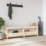  Klupa za predsoblje 160 x 28 x 45 cm od masivne borovine