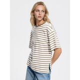 Reserved Prugasta majica kratkih rukava - šaren | shoptok.hr