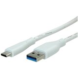 Value USB kabel USB 3.2 gen. 1 (USB 3.0) USB-A vtič\, USB-C® vtič 3.00 m bela zaščiten 11.99.9036, (20416498) | Shoptok.si