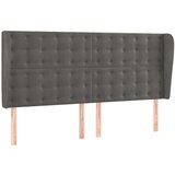  Box spring postelja z vzmetnico LED temno siva 200x200 cm žamet, (20761233) | Shoptok.si