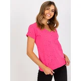 FANCY T-shirt-FA-TS-6967.77P-dark pink