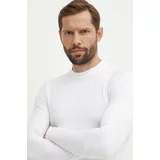 Adidas Majica z dolgimi rokavi za vadbo Techfit bela barva, IA1133