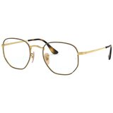 Ray-ban Hexagonal RX6448 2945 L (54) Havana/Kristalna Cene