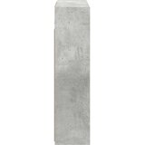  Kupaonski ormar s ogledalom Betonski sivi 63,5 x 16 x 62,5 cm Slike