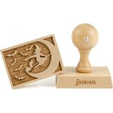 folkroll Witch pečat za piškote, 70 x 50 mm Cene