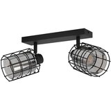 Eglo Spot lampa CONSACA 2xE27 34 cm crna 99712 Cene