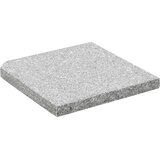  Utezi za suncobran 4 kom sivi granitni kvadratni 100 kg | Eponuda.ba