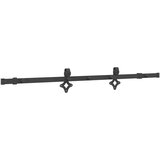 vidaXL Pribor za klizna vrata 152,5 cm čelični crni | shoptok.hr