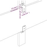  Uzglavlje tamnozeleno 100x5x118/128 cm baršunasto | shoptok.hr