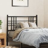 vidaXL Metalno uzglavlje crno 90 cm | shoptok.hr
