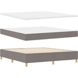  vzmetnica s škatlo in vzmetnico & LED Taupe 180x200 cm Tkanina, (22156530) | Shoptok.si