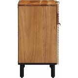 Ormarić za krevet Smeđa 50 x 33 x 60 cm Čvrsto drvo akacije | shoptok.hr