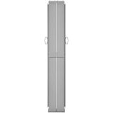 vidaXL Zložljiva stranska tenda za teraso 140x1200 cm rjava, (20729114) | Shoptok.si