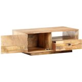Maison Chic Klubska mizica - kavna mizica - Nizka mizica 90x50x35 cm trden mangov les, (21755482) Cene