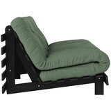 Karup Design Zelena raztegljiva sedežna garnitura 160 cm Roots Black Night – | Shoptok.si