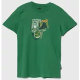 Puma Otroška bombažna kratka majica GRAPHICS Year of Sports B zelena barva