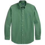 Polo Ralph Lauren Srajce z dolgimi rokavi CHEMISE AJUSTEE SLIM FIT EN OXFORD LEGER Kaki | Shoptok.si