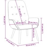  Opuštajuća fotelja, tkanina, sive boje oblaka | shoptok.hr