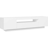 vidaXL tv ormarić s led svjetlima bijeli 160 x 35 x 40 cm | shoptok.hr