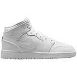 Nike Modne superge Jordan 1 Mid Triple White (2023) (GS) Bela | Shoptok.si