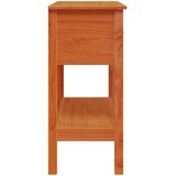  Konzolna stolica Vosak smeđa 75 x 35 x 75 cm Čvrsto borovo drvo | shoptok.hr