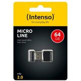 Intenso USB stick 2.0 Flash Drive #3500490 64GB, Micro Line | shoptok.hr