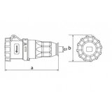 Madras doo Beograd UTIČNICA VISEĆA UKO-UTO BEMIS IP67 16A 3P+E 380V BC1-1504-7312 | ePonuda.com
