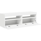 TV ormarići s LED svjetlima 2 kom bijeli 60 x 35 x 40 cm | Eponuda.com