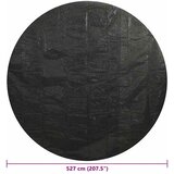  Pokrivač za bazen crni 527 cm PE | shoptok.hr
