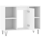Maison Chic Kopalniška omarica - Kopalniški kabinet bela 80x33x60 cm inženirski les, (21794987) | Shoptok.si