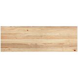 Okenske police 2 kosa neobdelana 120x40x2 cm trdna hrastovina | Shoptok.si