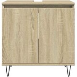  3-dijelni set kupaonskog namještaja boja hrasta sonome drveni | shoptok.hr
