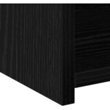 Police za knjige s ladicama Crni hrast 30 x 42.4 x 185.2 cm | shoptok.hr