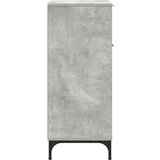 vidaXL kopalniška omarica s predalom betonsko siva 39.5 x 36 x 88 cm | Shoptok.si