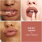 Buxom FULL-ON™ SATIN LIPSTICK kremasta šminka z učinkom povečanja odtenek Juicy Peach 2,5 ml | Shoptok.si