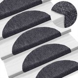 vidaXL samoljepljivi otirači za stepenice 10 kom tamnosivi 56x17x3 cm | shoptok.hr