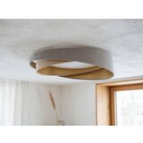  LED prigušiva stropna svetiljka SM. GALAXY M. 24W/230V Ø 55 cm siva/bež/zlatna + daljinski upravljač | Eponuda.com