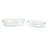 Toninelli Set od 2 vatrostalne ovalne posude za pečenje 3200cc/1550cc | shoptok.hr