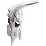  Lubanja bika Srebrno 34 x 13 x 53 cm Aluminij | shoptok.hr