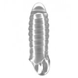 SONO No.36 stretchy thick penis extension transparent Cene